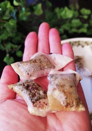 ライスペーパーでカリカリ海苔あられ-レシピのメイン写真