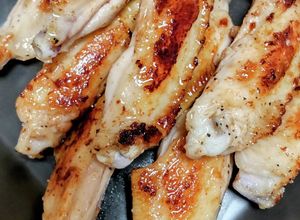 手羽中ショートで旨塩焼き♪お店の味再現♡-レシピのメイン写真