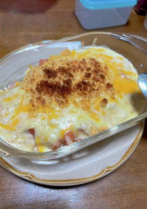 簡単！ツナトマトのオートミールグラタン-レシピのメイン写真
