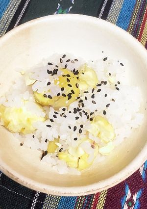 ♡秋の味覚♡栗ご飯♡-レシピのメイン写真