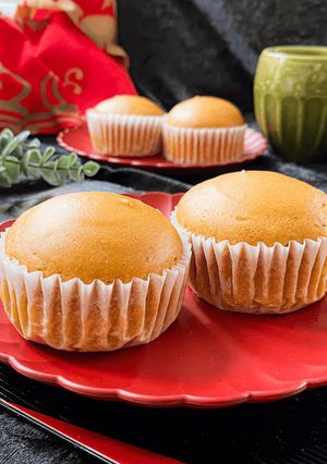 95℃米粉の中華風蒸しパン:マーラーカオ-レシピのメイン写真