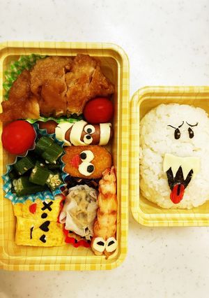 ハロウィン テレサ弁当-レシピのメイン写真