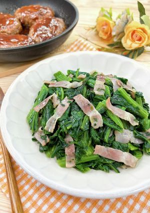 簡単もう一品＊ほうれん草のバターソテー＊-レシピのメイン写真
