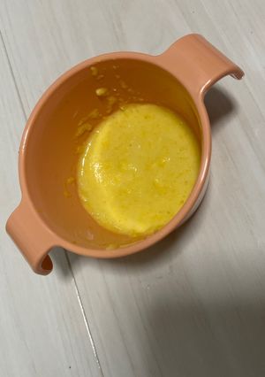 離乳食中期：コーンクリーム-レシピのメイン写真