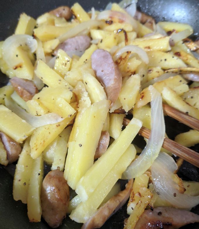 ジャーマンポテトノンスティックフライパン by きみもも116