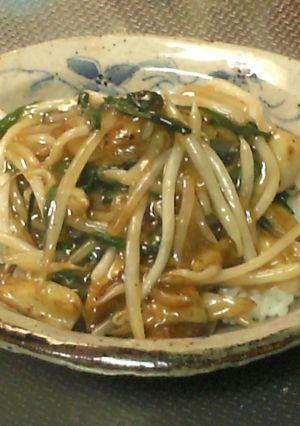 5分でできるもやしドン-レシピのメイン写真