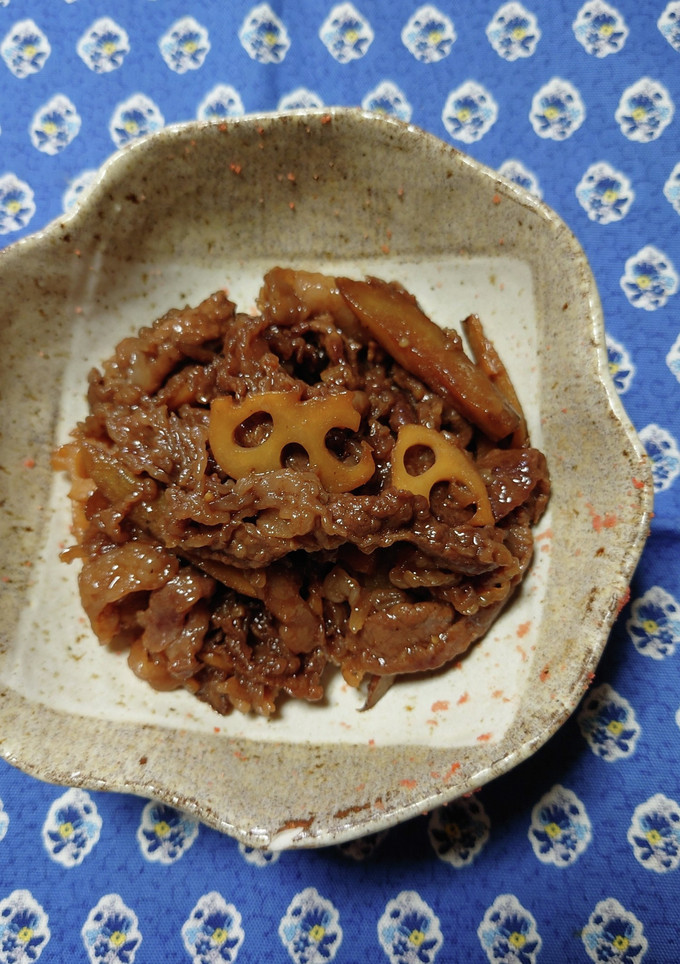 ヨウサマの減塩牛肉のしぐれ炒め-レシピのメイン写真
