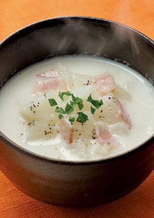 長芋のミルクスープ-レシピのメイン写真