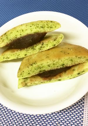 【保育園給食】小松菜どら焼き-レシピのメイン写真