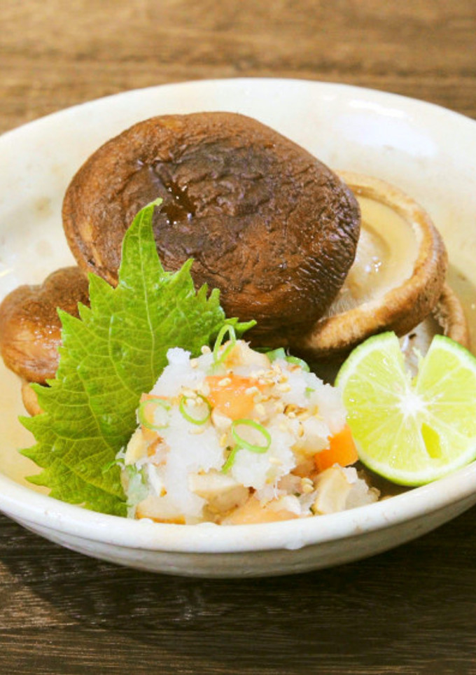 焼きシイタケのおろし添え-レシピのメイン写真