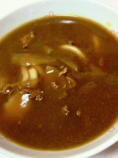 残りのカレーうどん-レシピのメイン写真