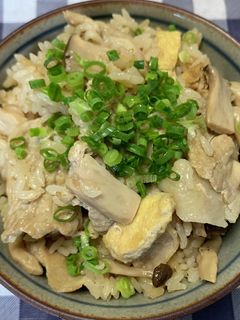 キノコと豚肉の炊き込みご飯-レシピのメイン写真