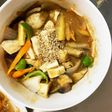 根菜たっぷりオイ肉じゃが味温野菜サラダ
