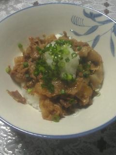 ■生姜焼き丼の大根おろしのせ■-レシピのメイン写真