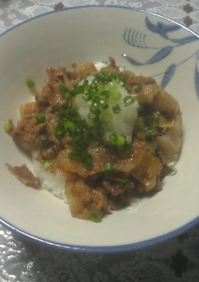 ■生姜焼き丼の大根おろしのせ■-レシピのメイン写真