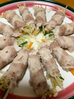 野菜の豚バラ肉巻き☆-レシピのメイン写真