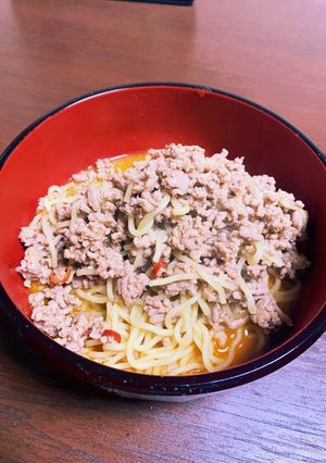 簡単手抜き担々麺風！-レシピのメイン写真