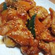 里芋と鶏肉の照り焼き