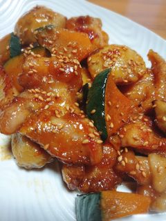里芋と鶏肉の照り焼き-レシピのメイン写真