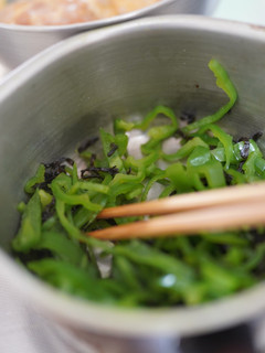 ピーマンの塩昆布和え-レシピのメイン写真