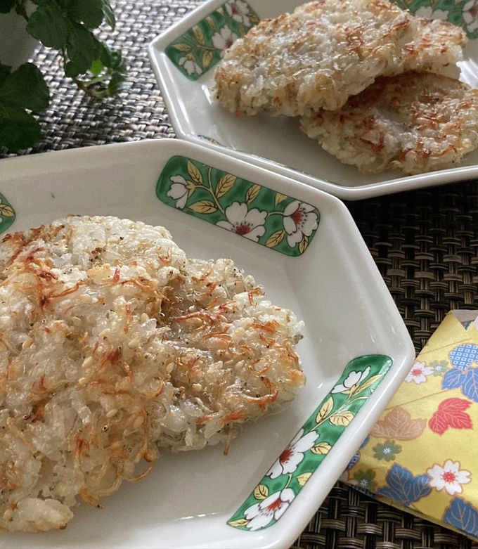 残りご飯で！簡単 ！じゃこ煎餅-レシピのメイン写真