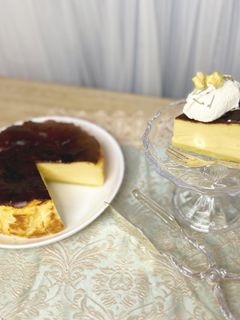 さつまいものバスクチーズケーキ-レシピのメイン写真