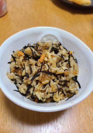 生ひじきで作る!炊き込みひじきご飯☆-レシピのメイン写真