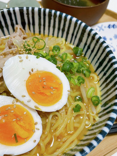 豚バラともやしの味噌ラーメン-レシピのメイン写真