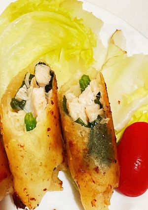 ササミの紫蘇チーズ春巻き-レシピのメイン写真