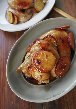 手羽先とさつまいものピリ辛焼き-レシピのメイン写真
