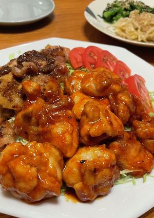 ヤンニョムチキン！-レシピのメイン写真