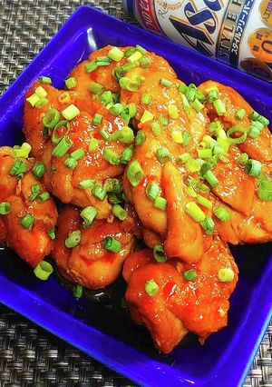 豆板醤で旨辛♪バタぽん照り焼きチキン-レシピのメイン写真