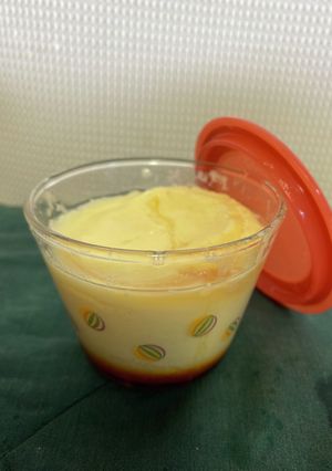 1分プリン（千趣会）プリン容器使用-レシピのメイン写真
