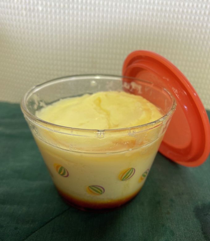 1分プリン（千趣会）プリン容器使用-レシピのメイン写真