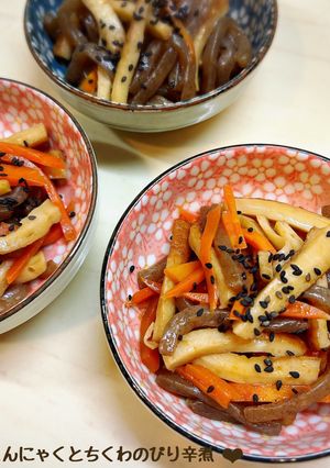 つきこんにゃくとちくわの当座煮♪-レシピのメイン写真