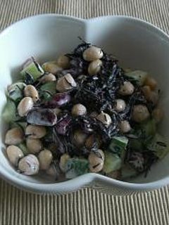 豆とひじきのサラダ-レシピのメイン写真