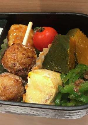 弁当"緑"に★おかかピーマン-レシピのメイン写真