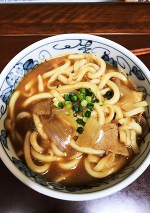 1人前簡単カレーうどん-レシピのメイン写真