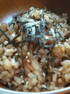 塩昆布の炊き込みご飯-レシピのメイン写真