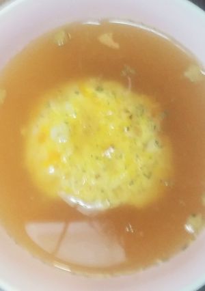 (減塩にもなる)食べる卵スープ-レシピのメイン写真