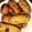 アケビのキノコ詰め(肉ナシ)