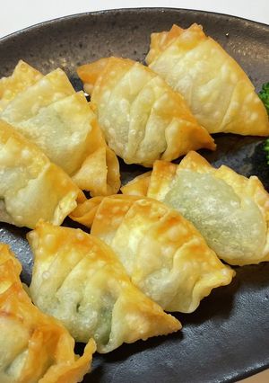 簡単すぎる♡明太子大葉チーズ餃子♡-レシピのメイン写真