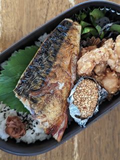 JK☆サバの塩焼き弁当♪-レシピのメイン写真