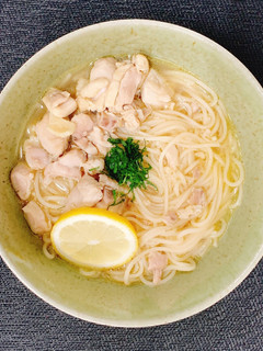 鶏レモンうどん-レシピのメイン写真