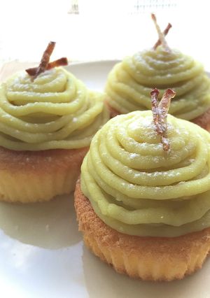 さつまいもモンブラン*クリーム-レシピのメイン写真