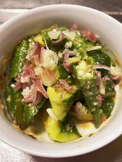 桃屋の梅ごのみで作るキュウリの梅肉和え-レシピのメイン写真
