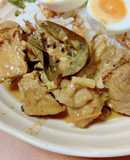 スリランカのスパイスを使ったチキンカレー