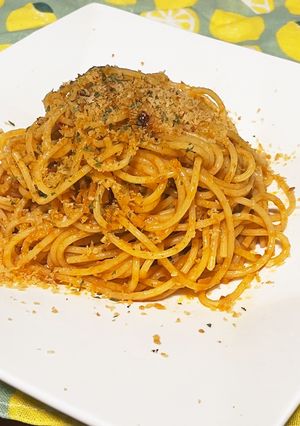 シンプルなアンチョビのスパゲッティ-レシピのメイン写真