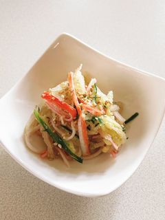 切り干し大根の酢の物-レシピのメイン写真