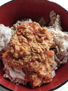 トマトごまみそタレ-レシピのメイン写真